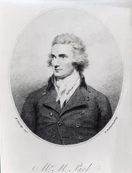 Mungo Park, Engraved by T. Dickinson